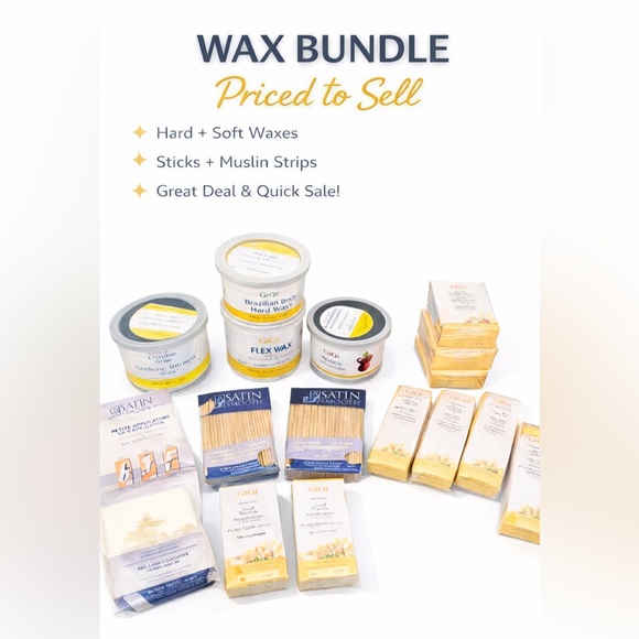 Waxing Bundle with Sticks and Strips